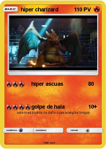 Pokemon hiper charizard