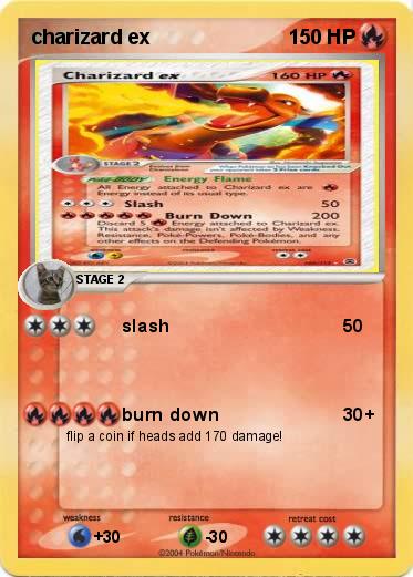 Pokemon charizard ex