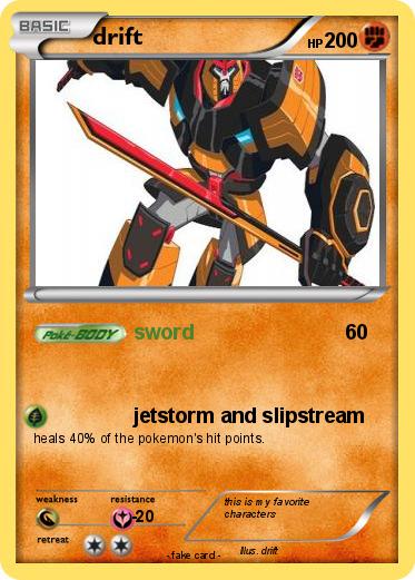 Pokemon drift