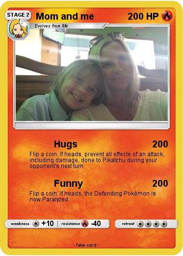 Pokemon Mom and me