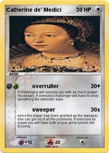 Pokemon Catherine de' Medici