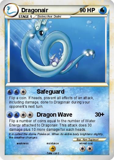 Pokémon Dragonair 125 125 - Safeguard - My Pokemon Card