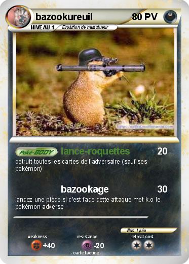 Pokemon bazookureuil
