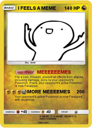 Pokemon I FEELS A MEME