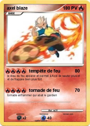 Pokemon axel blaze