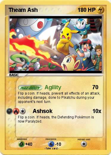 Pokemon Theam Ash