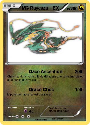 Pokemon MG Raycaza    EX