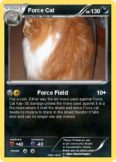 Pokemon Force Cat
