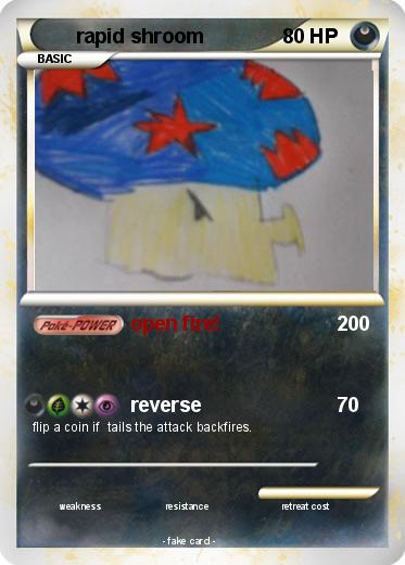 Pokemon rapid shroom