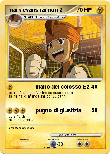 Pokemon mark evans raimon 2
