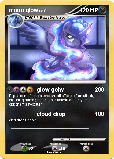 Pokemon moon glow