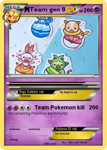 Pokemon Team gen 8
