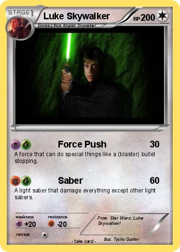 Pokemon Luke Skywalker