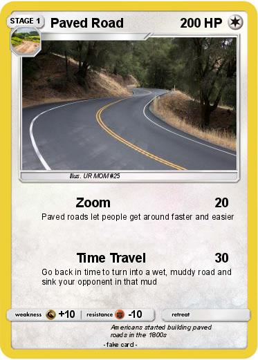 Pokemon Paved Road