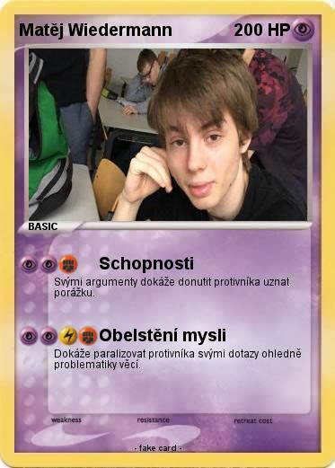 Pokemon Matěj Wiedermann