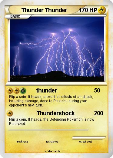 Pokemon Thunder Thunder