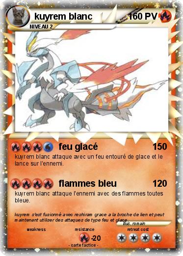 Pokemon kuyrem blanc
