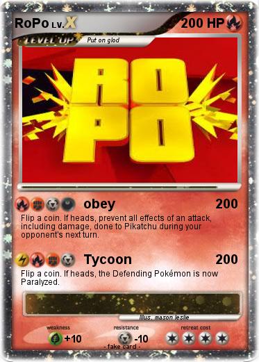 Pokemon RoPo