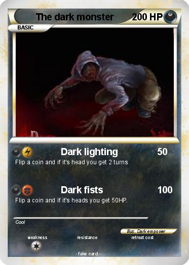 Pokemon The dark monster