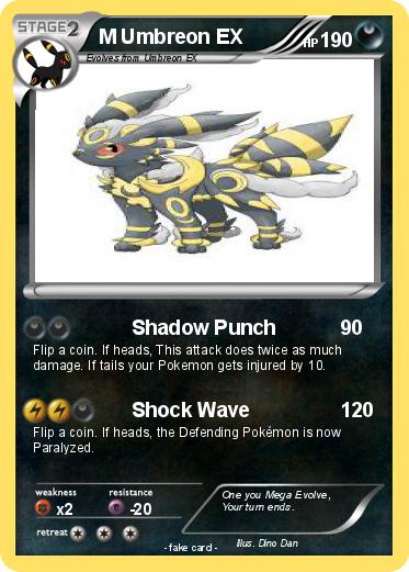 Pokemon M Umbreon EX