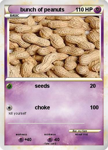 Pokemon bunch of peanuts
