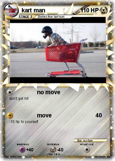 Pokemon kart man