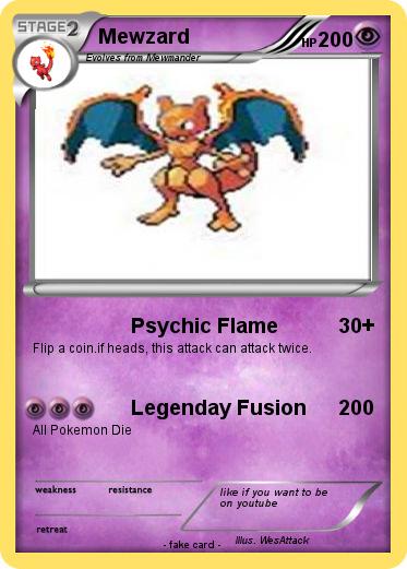 Pokemon Mewzard