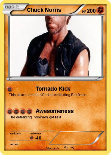 Pokemon Chuck Norris