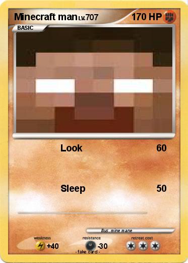 Pokemon Minecraft man