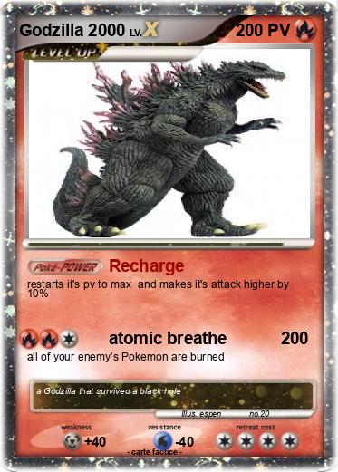 Pokemon Godzilla 2000