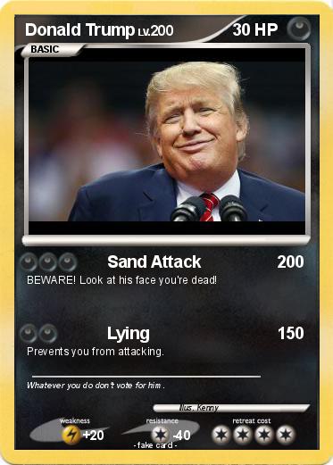 Pokemon Donald Trump