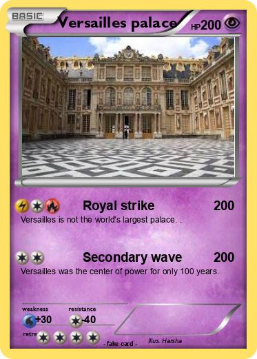 Pokemon Versailles palace