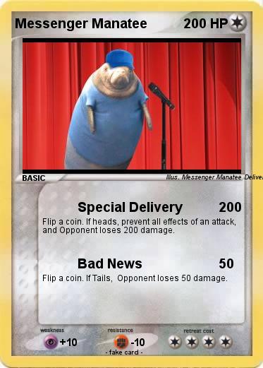 Pokemon Messenger Manatee