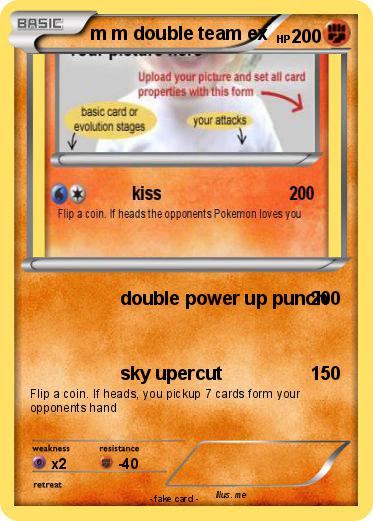 Pokemon m m double team ex