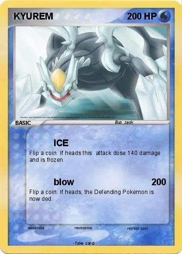 Pokemon KYUREM