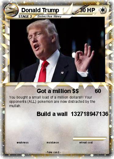 Pokemon Donald Trump