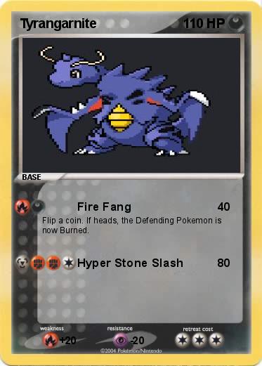 Pokemon Tyrangarnite