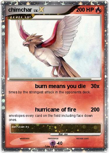 Pokemon chimchar