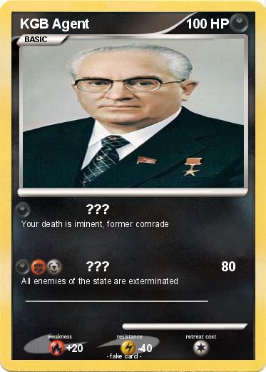 Pokemon KGB Agent