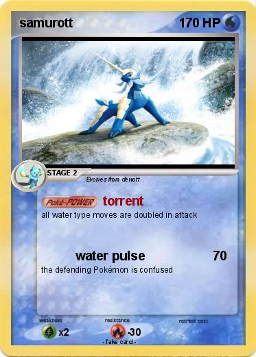 Pokemon samurott