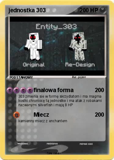 Pokemon jednostka 303