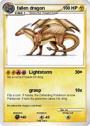Pokemon fallen dragon