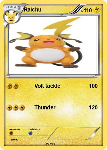 Pokemon Raichu