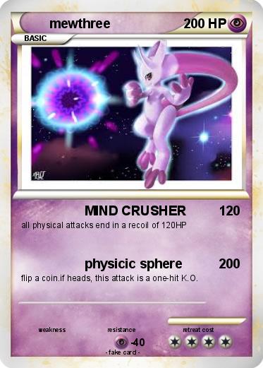 Pokemon mewthree