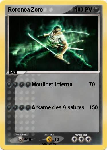 Pokemon Roronoa Zoro