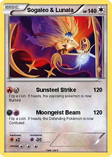Pokemon Sogaleo & Lunala