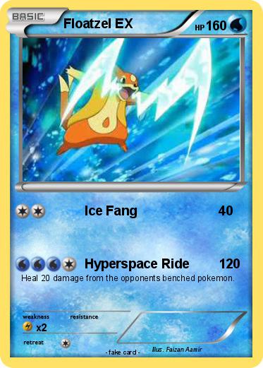 Pokemon Floatzel EX