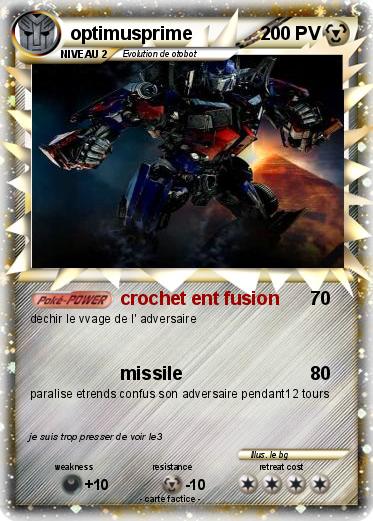 Pokemon optimusprime