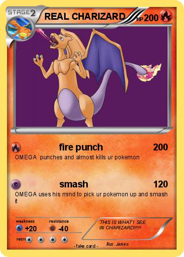 Pokemon REAL CHARIZARD