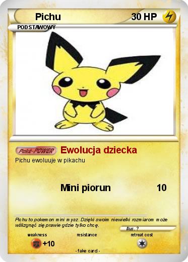Pokemon Pichu